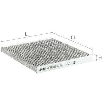 Фильтр салона ALPHA FILTER AF5016A