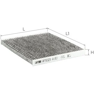 Фильтр салона ALPHA FILTER AF5023A