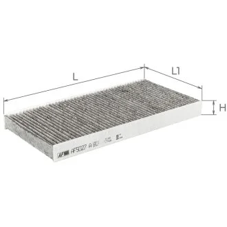 Фільтр салону ALPHA FILTER AF5027A