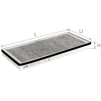 Фільтр салону ALPHA FILTER AF5029A
