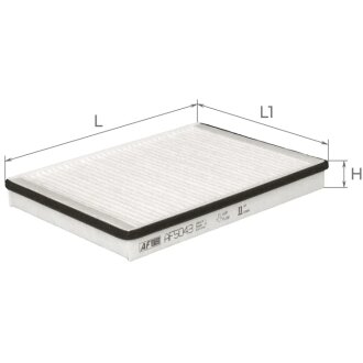 Фильтр салона ALPHA FILTER AF5043