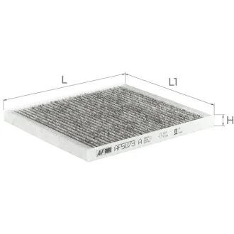Фильтр салона ALPHA FILTER AF5073A