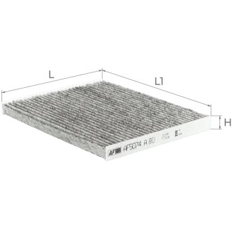 Фильтр салона ALPHA FILTER AF5074A