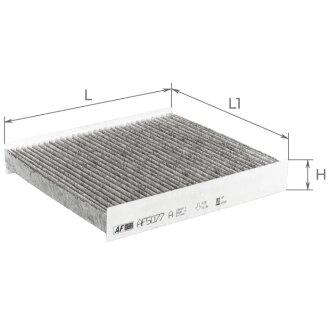 Фільтр салону ALPHA FILTER AF5077A