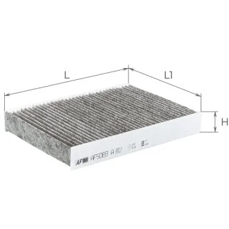 Фільтр салону ALPHA FILTER AF5083A