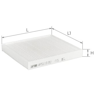Фільтр салону ALPHA FILTER AF5113