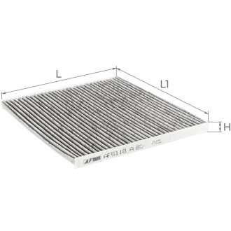 Фільтр салону ALPHA FILTER AF5118A