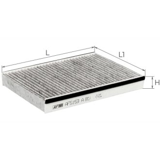 Фільтр салону ALPHA FILTER AF5153A