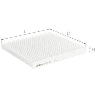 Фільтр салону ALPHA FILTER AF5159