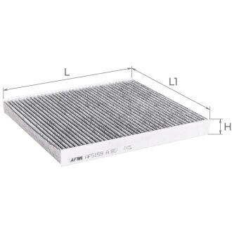 Фільтр салону ALPHA FILTER AF5159A