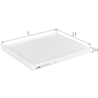 Фільтр салону ALPHA FILTER AF5174