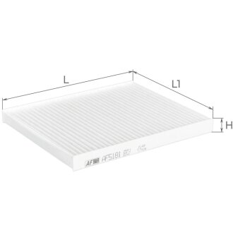 Фільтр салону ALPHA FILTER AF5181