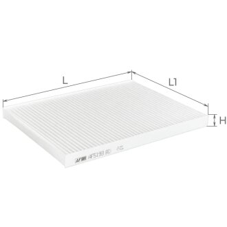 Фільтр салону ALPHA FILTER AF5193