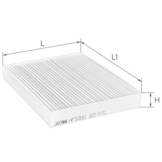 Фільтр салону Porsche Panamera 09- ALPHA FILTER AF5200