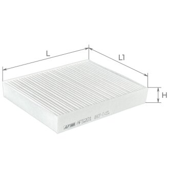 Фільтр салону Porsche 911/Cayman 13- ALPHA FILTER AF5201