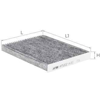 Фільтр салону ALPHA FILTER AF5202A