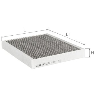 Фильтр салона ALPHA FILTER AF5205A