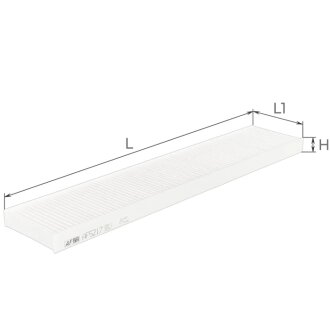 Фильтр салона ALPHA FILTER AF5217