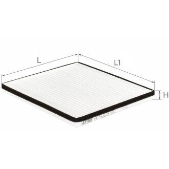 Фільтр салону ALPHA FILTER AF5223