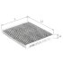 Фільтр салону Great Wall Haval H3/H5 10- (вугільний) ALPHA FILTER AF5241a (фото 1)