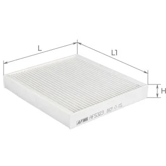 Фільтр салону Hyundai Ionic 6/Kia Niro II 22- ALPHA FILTER AF5323