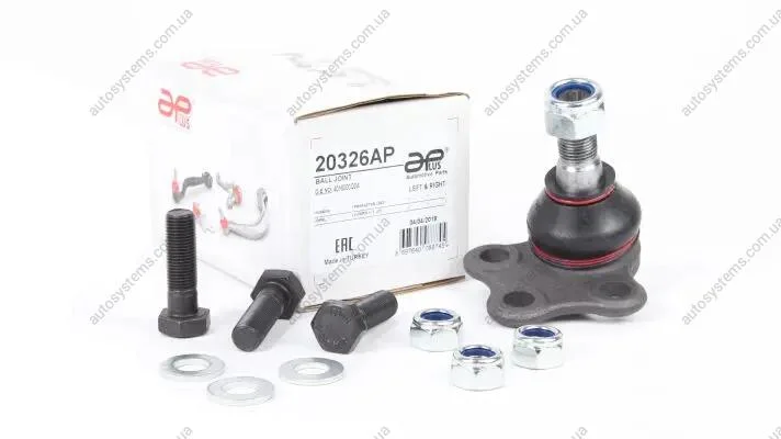 Опора кульова, лів/прав, пер, нижн APPLUS 20326AP (фото 1)