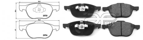Колодки гальмiвнi, лiв/прав, перед APPLUS 71153BAAP