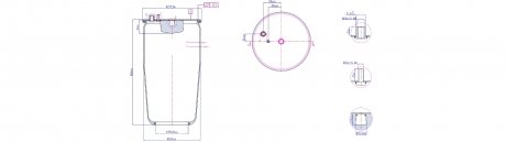 Пневморесора 4916N1P01 (без стакана) APPLUS 91312AP