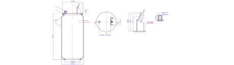 6608NP01 Ресора пневматична без стакана Volvo FH APPLUS 91347AP
