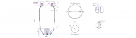 Пневморесора 4157NP05 4157NP09 (без стакана) APPLUS 91374AP