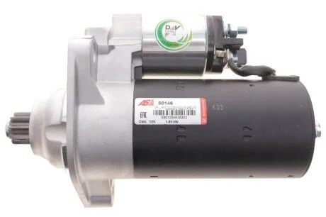 Стартер VW Golf III 2.8-2.9 VR6 /IV 2.3 V5 92-06 (12V/1.8kw) (z=9) AS-PL S0146