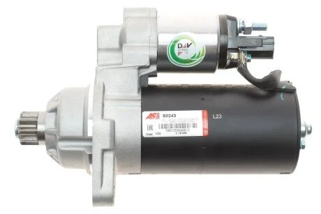 Стартер Audi A3/Q3/Skoda Fabia/Yeti/VW Caddy/T5/Golf/Passat 1.9-2.0 TDI/TSI 03-15 (1.7kw) (z=10) AS-PL S0243