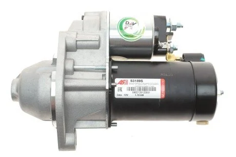 Стартер VW Passat 1.6-2.0 96-05 (12V/1.1 kw) (z=9) AS-PL S3189S