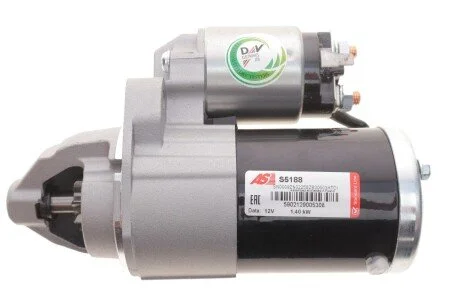 Стартер Mitsubishi Lancer VII/VIII 07-/Outlander II/III 1.8-2.4 06- (12V/1.4kw) (z=8) AS-PL S5188