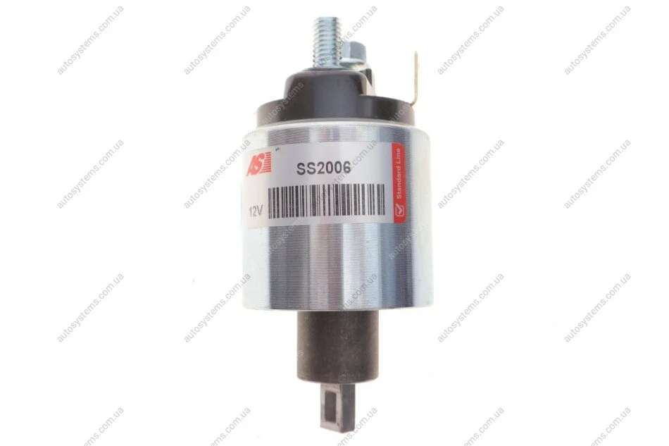 Реле стартера втягуюче (12V) Kia Pride 1.3 90-01/Mazda 121 1.1-1.3 87-96 AS-PL SS2006 (фото 1)
