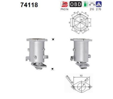 Катализатор AS 74118