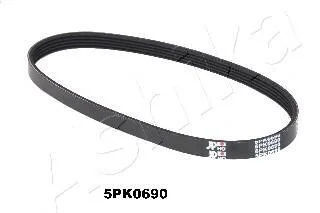 Поликлиновый ремень 5PK690 ASHIKA 112-5PK690