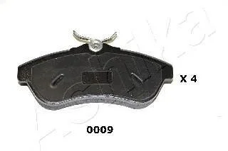 Тормозные колодки дисковые, комплект ASHIKA 50000009