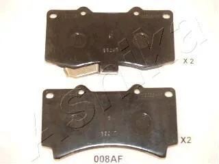 Тормозные колодки дисковые, комплект ASHIKA 50-00-008