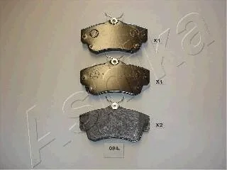 Тормозные колодки дисковые, комплект ASHIKA 50-00-094