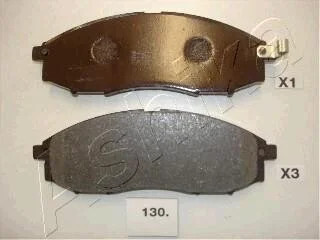 Тормозные колодки дисковые, комплект ASHIKA 50-01-130