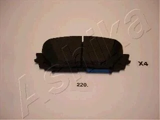 Тормозные колодки дисковые, комплект ASHIKA 50-02-220