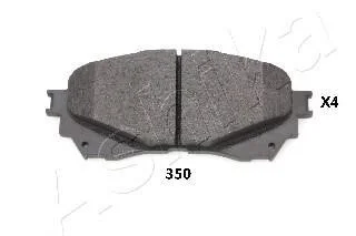 Тормозные колодки дисковые, комплект ASHIKA 50-03-350