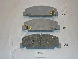 Тормозные колодки дисковые, комплект ASHIKA 50-04-442