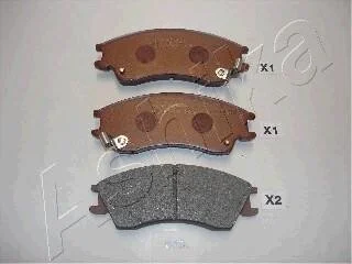 Тормозные колодки дисковые, комплект ASHIKA 50-07-710