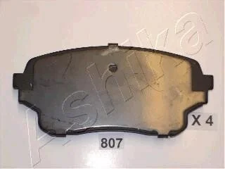 Тормозные колодки дисковые, комплект ASHIKA 50-08-807