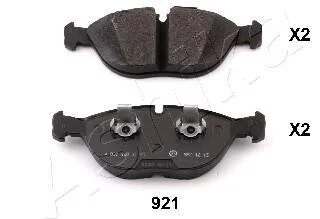 Тормозные колодки дисковые, комплект ASHIKA 50-09-921