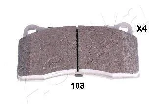 Тормозные колодки дисковые, комплект ASHIKA 51-01-103