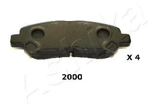 Тормозные колодки дисковые, комплект ASHIKA 51-02-2000