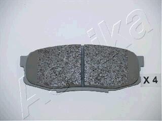 Тормозные колодки дисковые, комплект ASHIKA 51-02-221